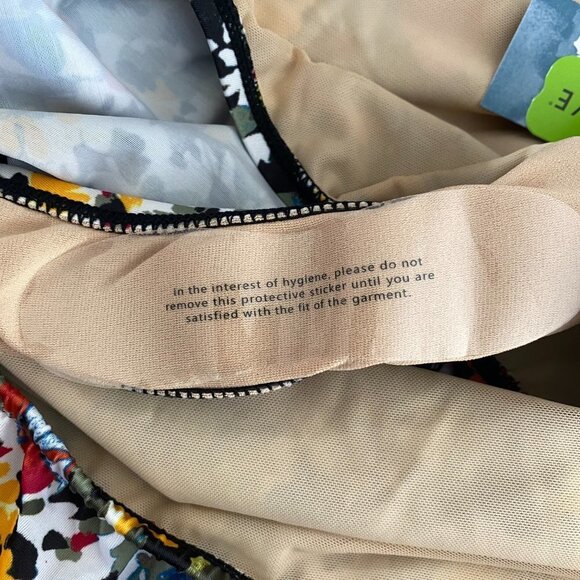 Swim By Cacique Swim Skirt Bottom Women's Size 26 Floral Multicolored NWT - Picture 10 of 11